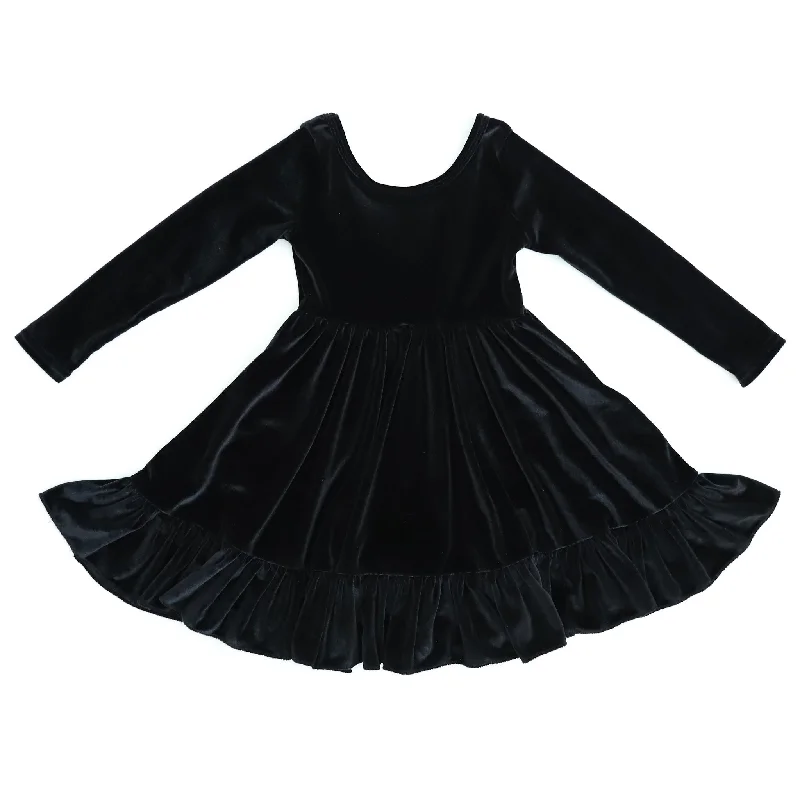 wrap dressBlack Velvet Charm Dress