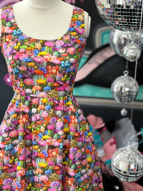 Deep Discounts stylish dressDesert Blooms Skater Dress