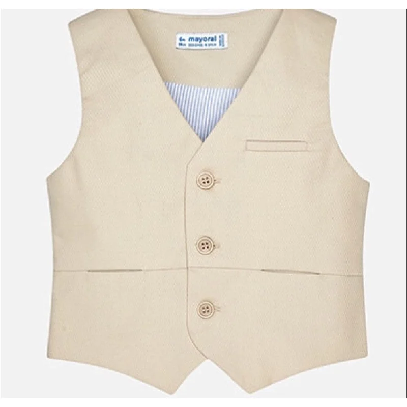 Discount Days long-sleeve floral dressMayoral Khaki Vest