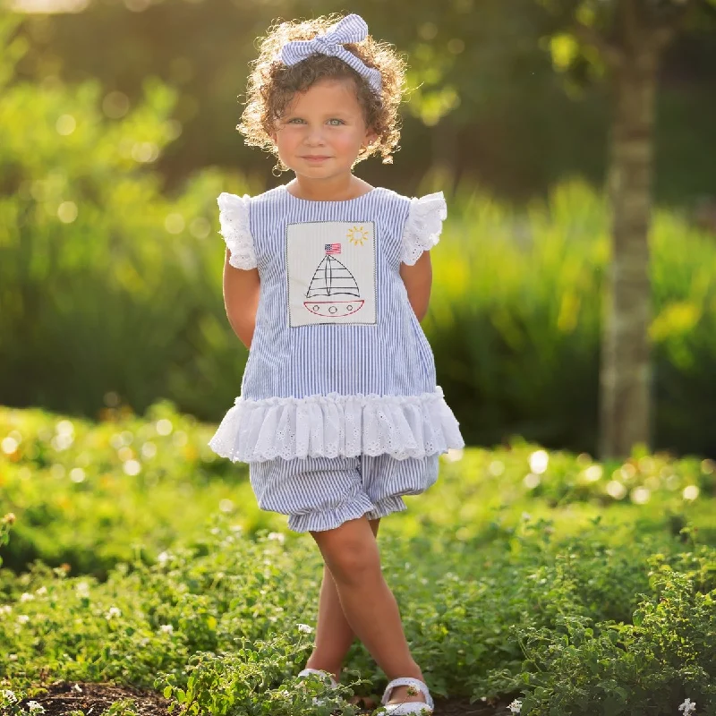 Act Fast stylish party dressHaute Baby Sail Away Tunic Set