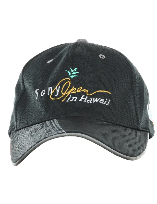 high-quality coatBlack Hawaii Design Cap - XS