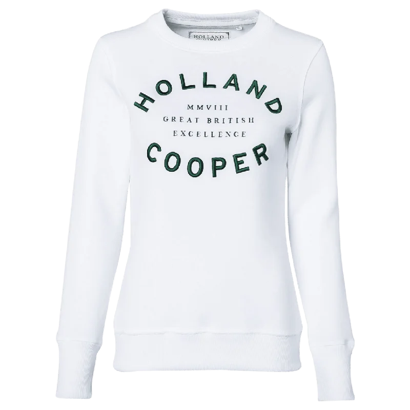 soft athletic sweatshirtHolland Cooper Varsity Crew Sweatshirt