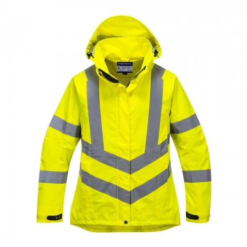 Best Seller fashionable quilted coatPortwest Womens/Ladies Rain Hi-Vis Breathable Jacket