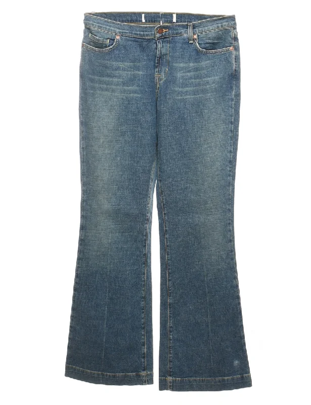Exclusive Savings vintage coatDiamonte Detail Faded Wash Flared Jeans - W34 L32