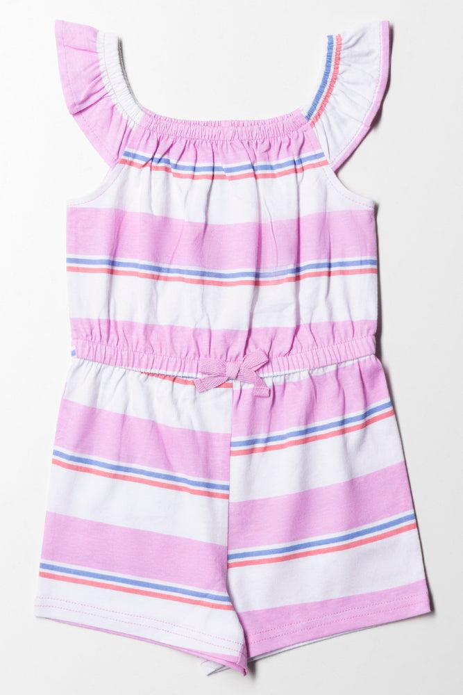 elegant maxi dressStriped Short-All Pink