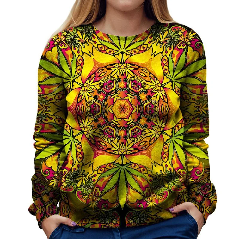 Savings Galore fitness lifestyle hoodiePsychedelic Weed Womens Sweatshirt