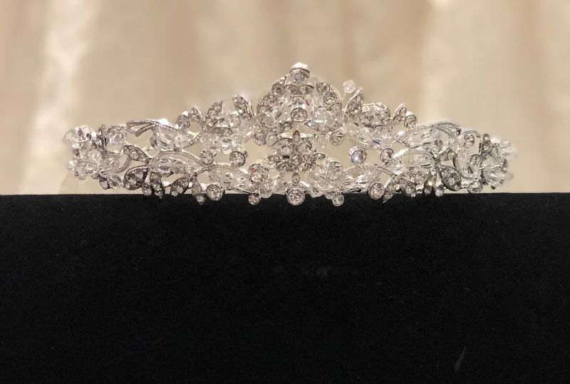 stylish dressRhinestone Tiara