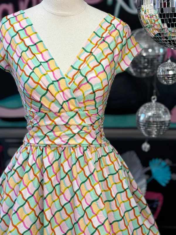 Holiday Sale structured dressSquiggly Greta Dress