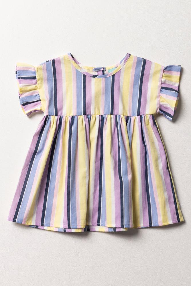 tiered dressStripe Dress Lilac