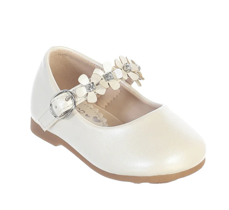 Discount Extravaganza one-shoulder dressIvory Leatherette Shoe