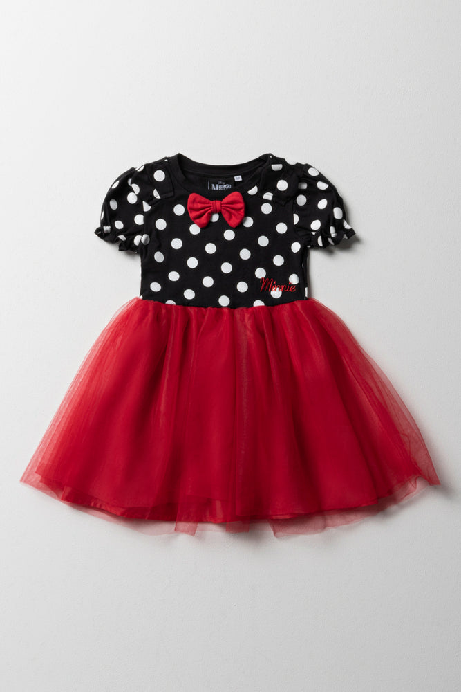 casual summer dressMinnie Mouse Tulle Dress Red