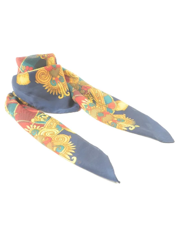 high-fashion coatFloral Head Scarf - M