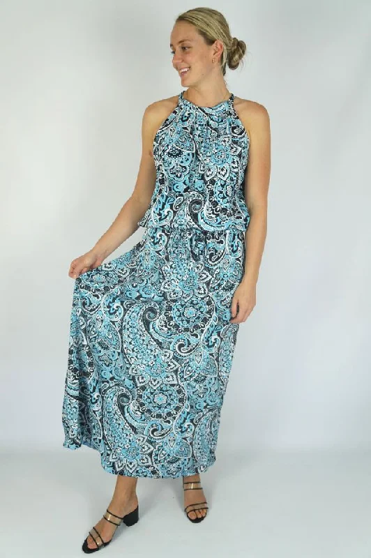 Markdown Madness Long Chloe Dress "Dehli"