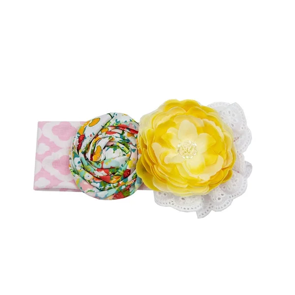 Savings Galore party dressHaute Baby Spring A Ling Headband
