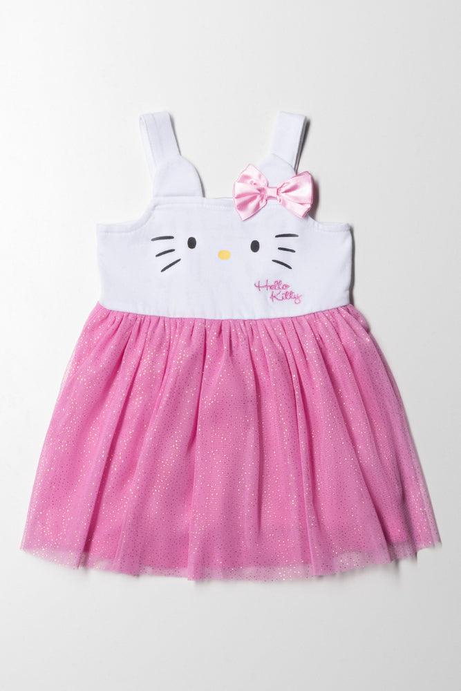 printed dressHello Kitty Party Dress Pink