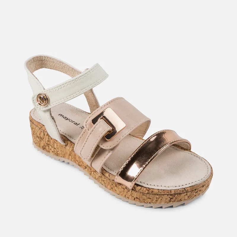 Weekend Flash Sale form-fitting dressMayoral Cork Platform Sandal