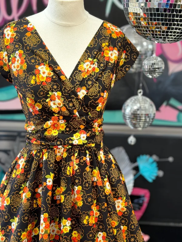 Shop and Save casual slip dressAutumn Floral Greta Dress