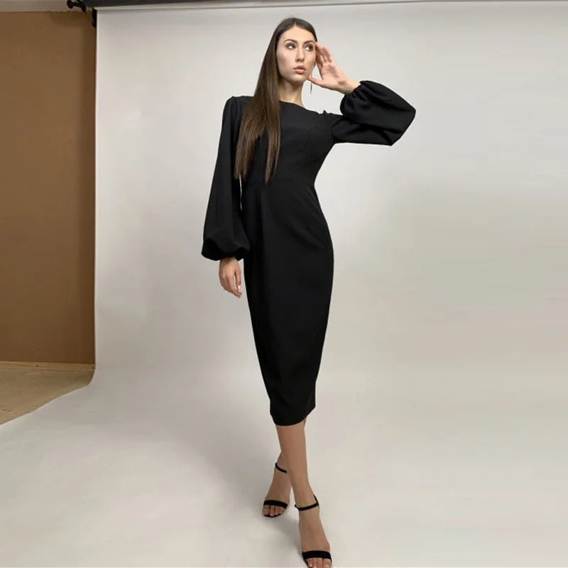 Great Bargains v-neck dressDiana Slit O-Neck Backless Midi Dress
