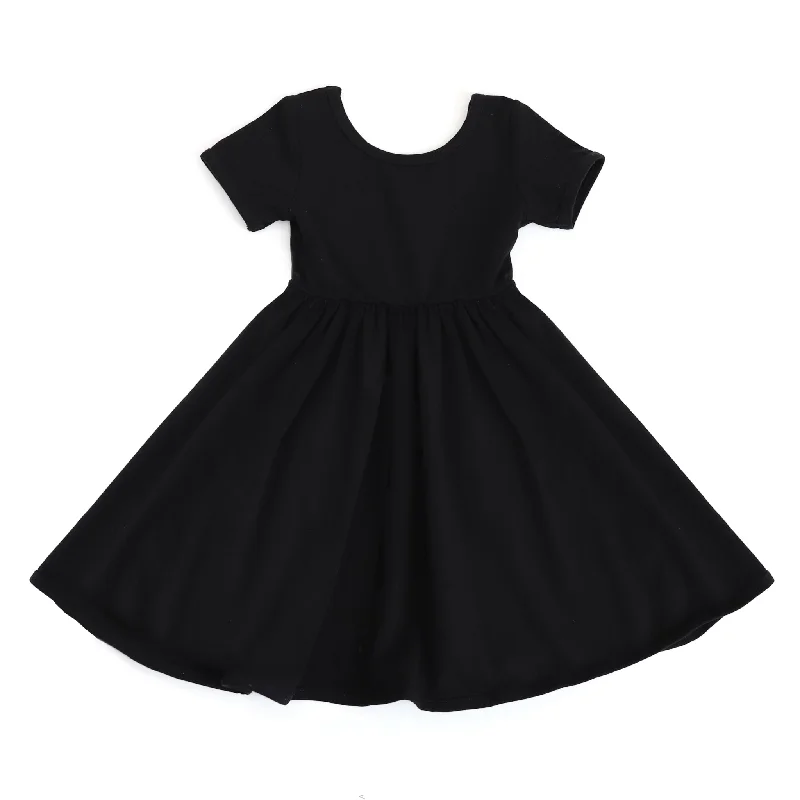 form-fitting dressBlack Everyday Dress