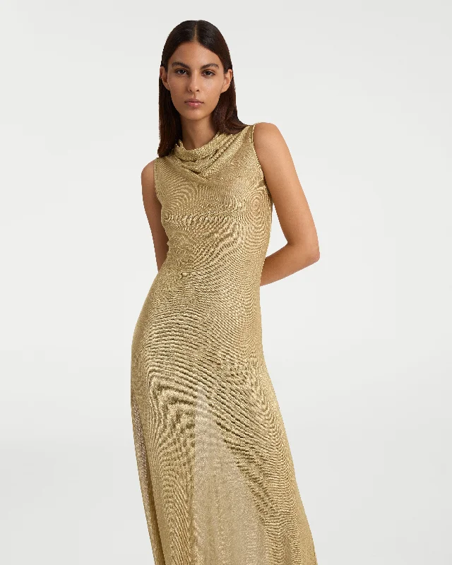 Lowest Prices Matilde Dress in Metallic Jersey