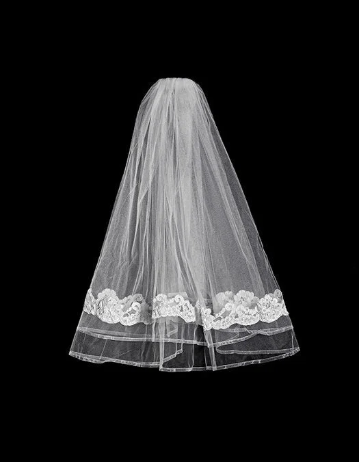 Sneak Peek Sale trendy mini dressAlencon Lace Organza Veil