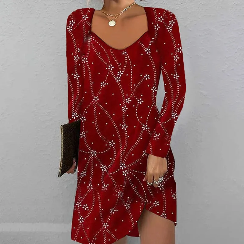 Price Buster casual summer dressElegant Floral Print Dress
