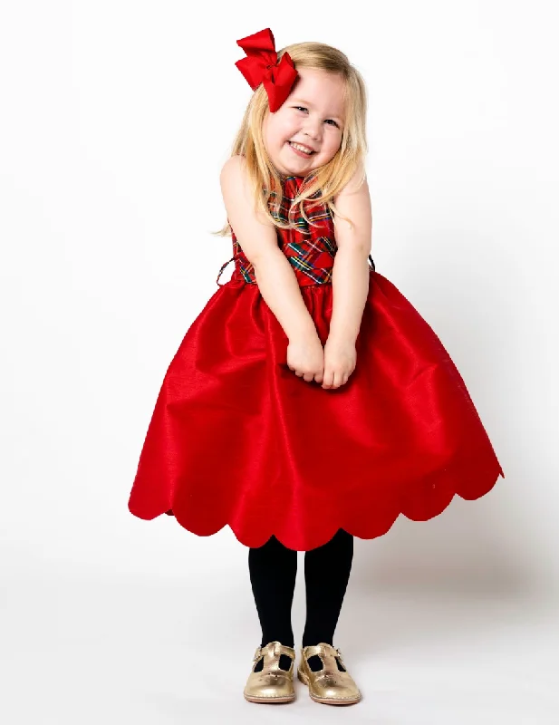 Discount Deals textured dressLuli and Me Holiday Dress