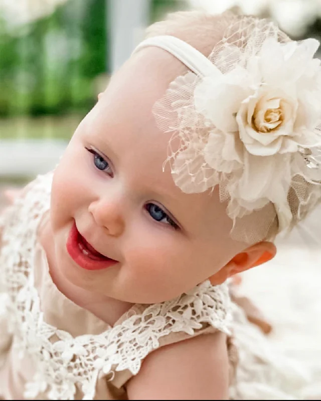 mini dressBlush Blossom Headband