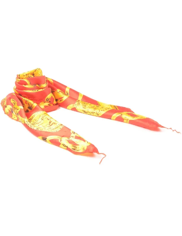 Don’t Miss Out outdoor coatNautical Red Scarf - L