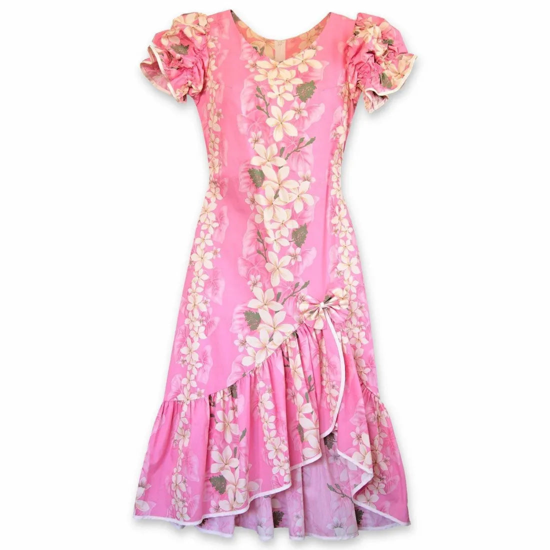 Exclusive Preview Kuulei Pink Makani Hawaiian Muumuu Dress