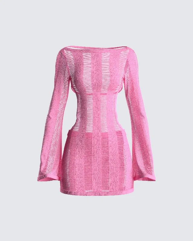 Low Prices flowy dressMindy Pink Mini Dress