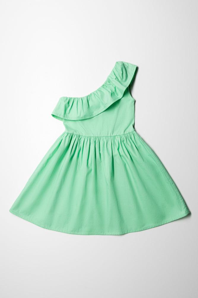 satin dressOne Shoulder Dress Mint