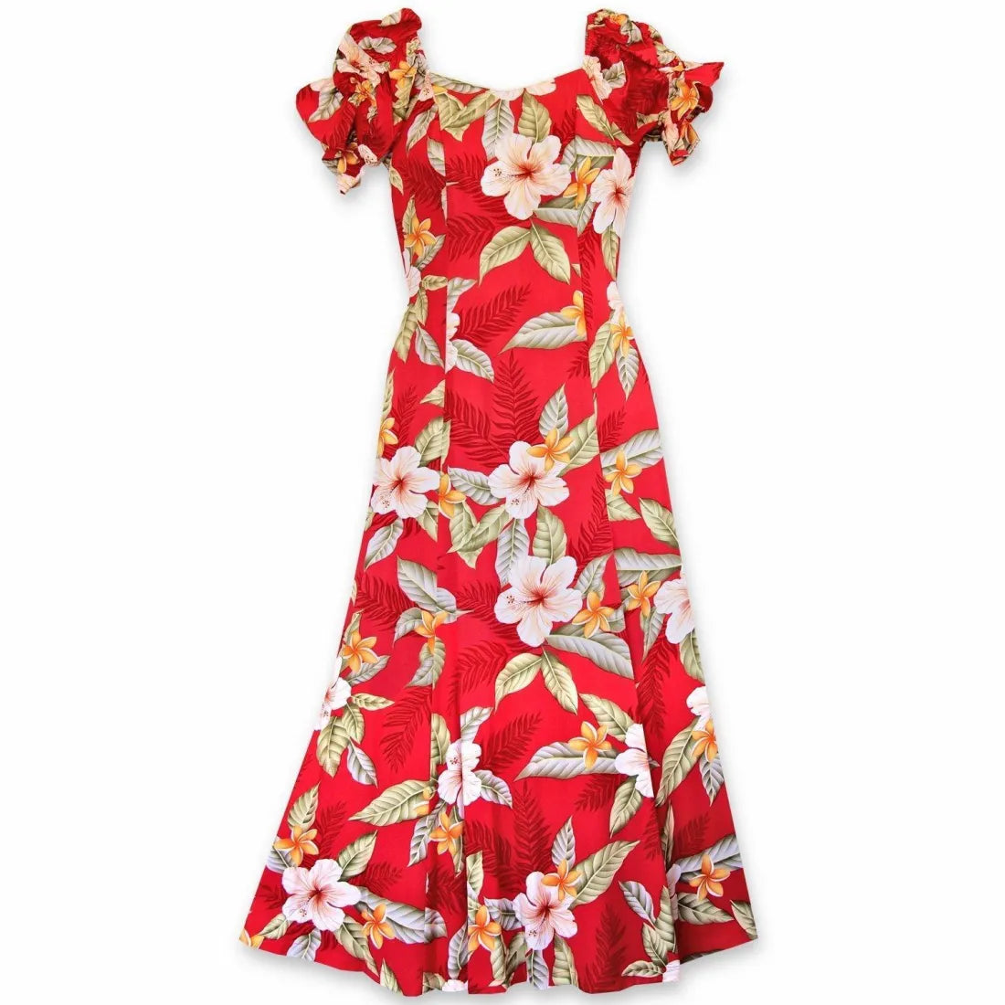 Today’s Deal Makaha Red Aikane Hawaiian Dress