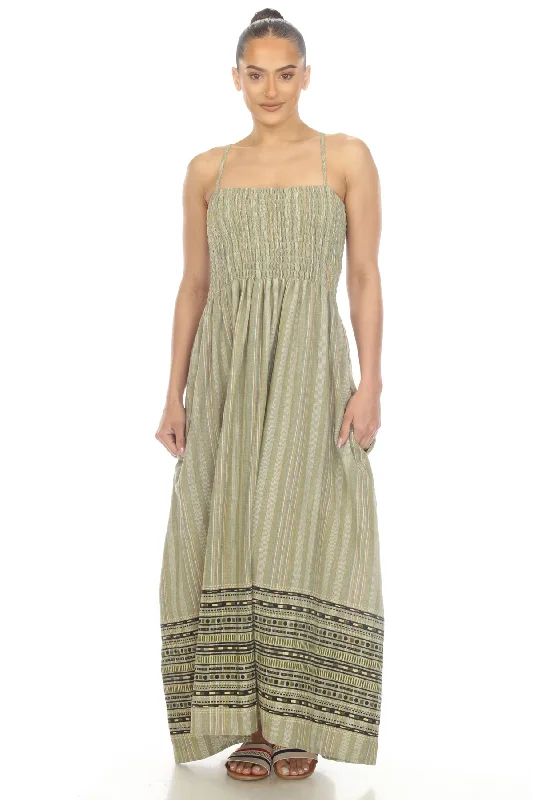 Price Rollback Sahara Border Print Maxi Dress