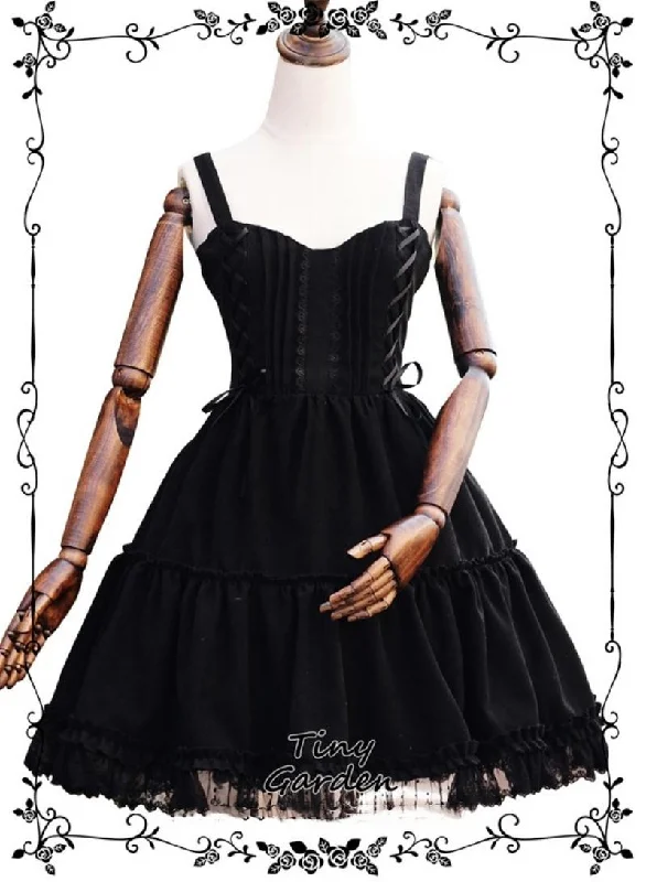 Don't Wait fitted cocktail dressTiny Garden~Elegant Lolita Winter JSK
