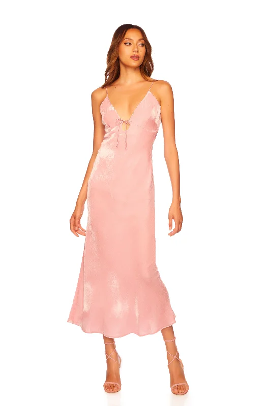 Lowest Price ruffle dressvelvet silk bias cut dress