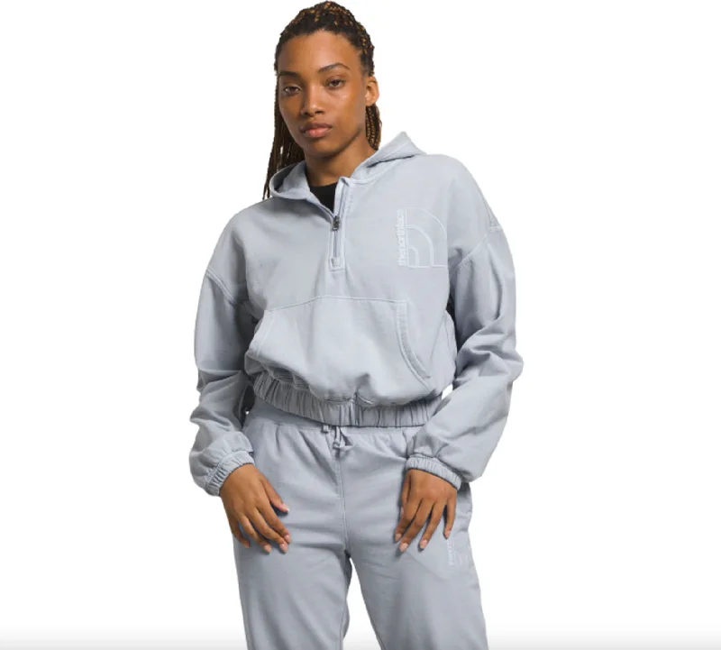 Extra Savings sports hoodiesports hoodieWomen's Garment Dye 1/2 Zip Hoodie