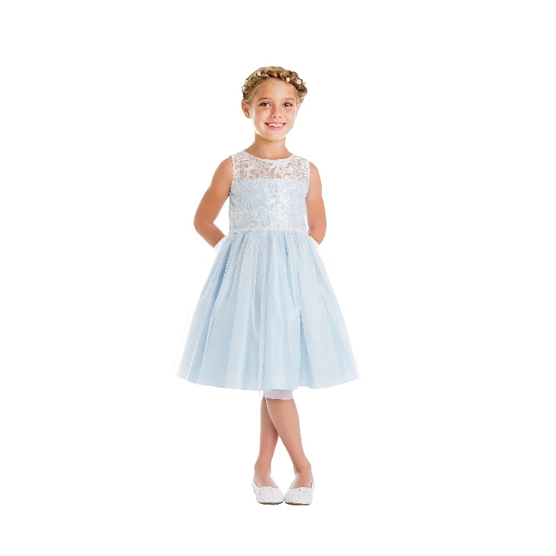 Special Promotion pleated maxi dressLuxe Embroidered Mesh With Pearl Trim Dress