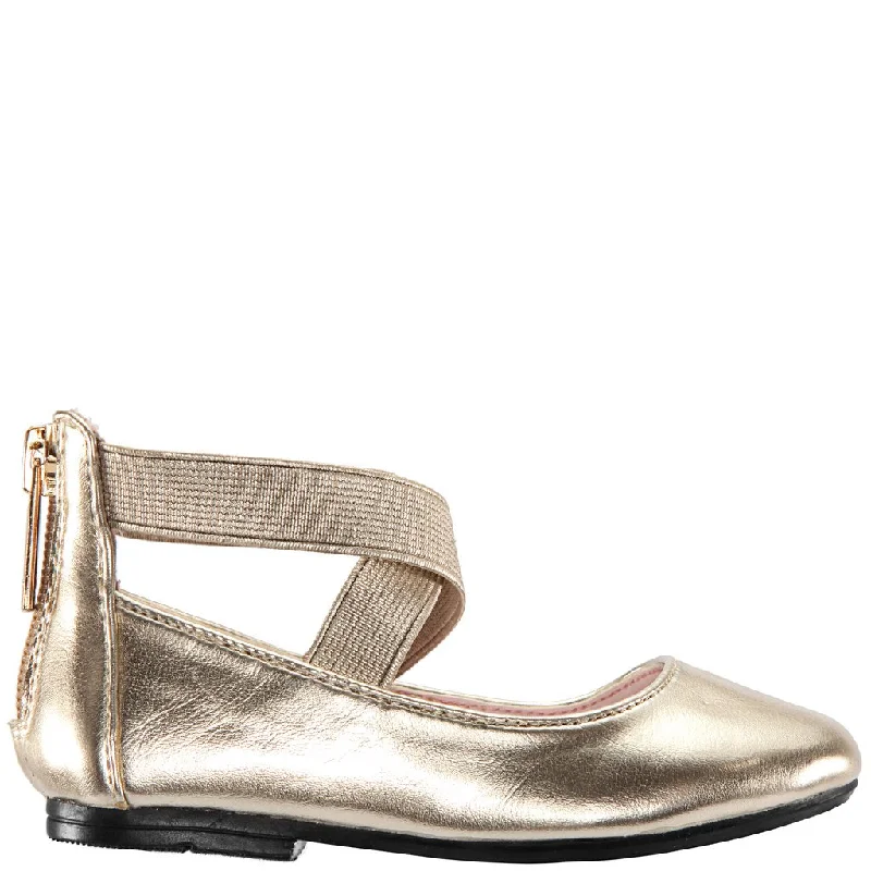Act Now t-shirt dressNina Kids Marissa in Gold