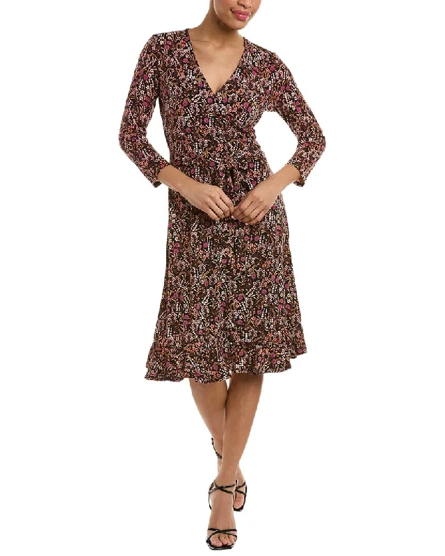 vintage dressLeota Floral Midi Dress