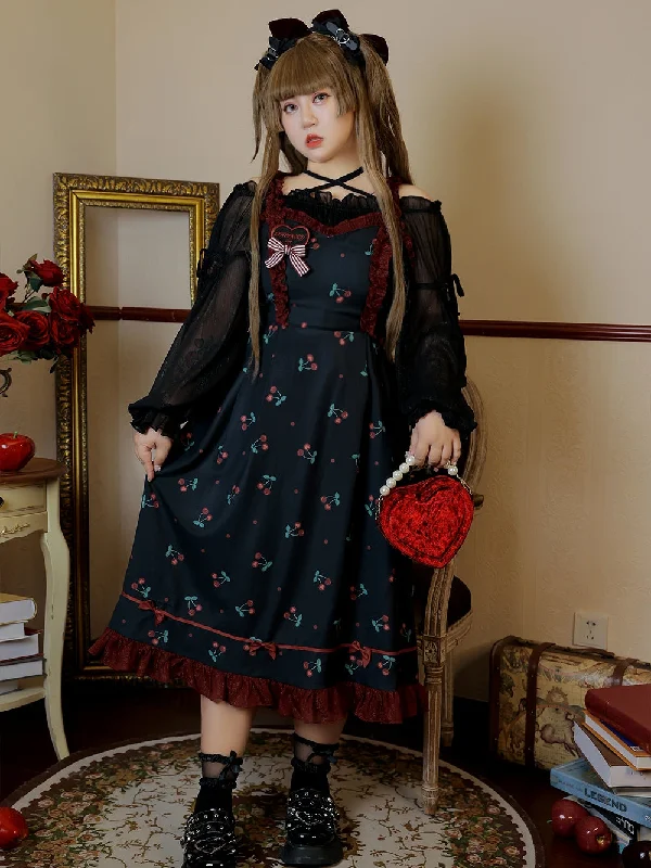YEAR-End Sale casual evening dressYingtang~Plus Size Lolita Kawaii JSK Dress