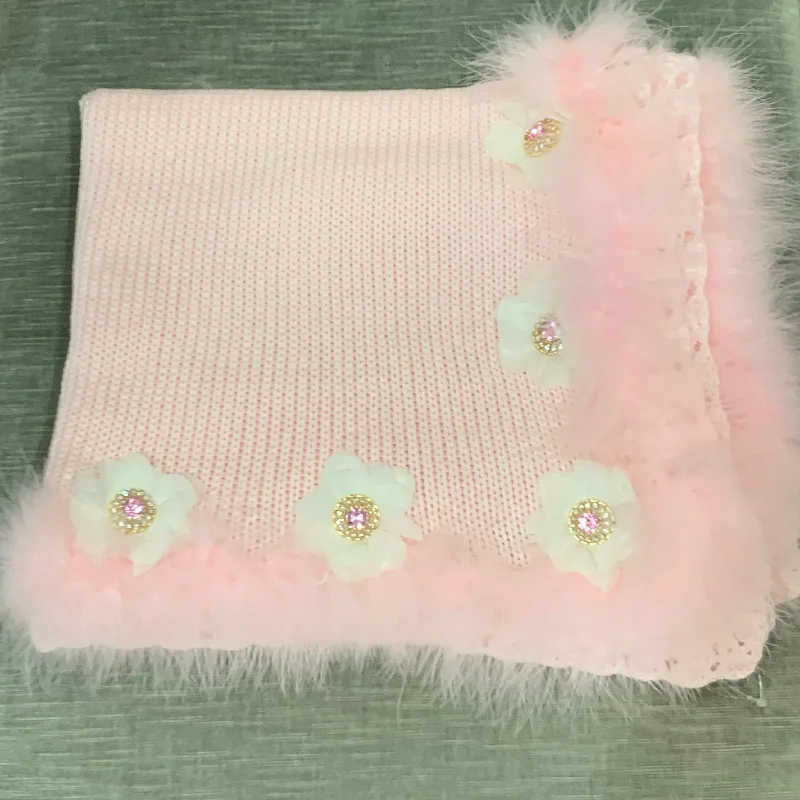 elegant maxi dressCotton Crochet Pink Marabou Blanket