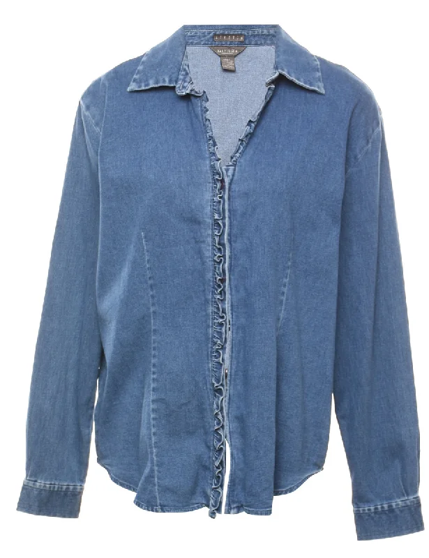 Clearance Sale raincoatVan Heusen Denim Shirt - M