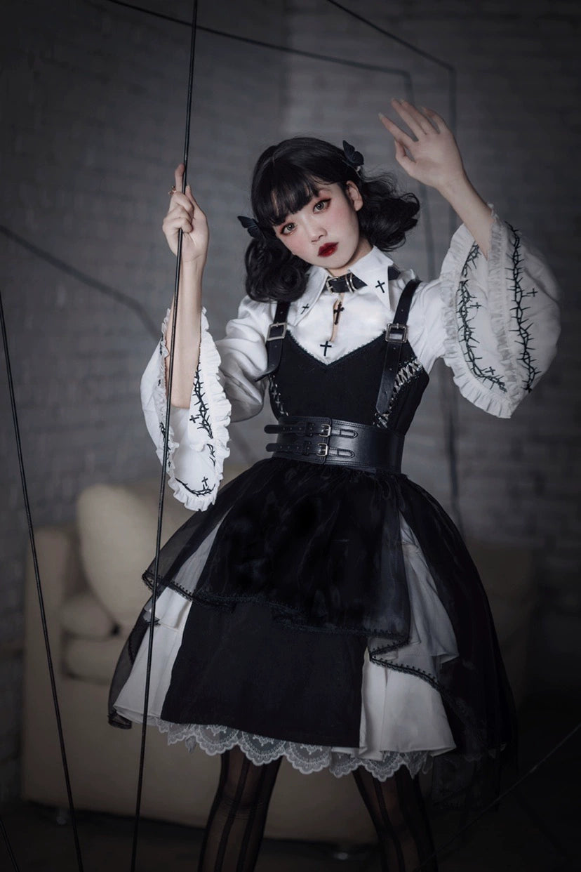Reduced Prices playful dressCaged Bird Hotel~Stockholm Lover~Gothic Lolita JSK Dress FS