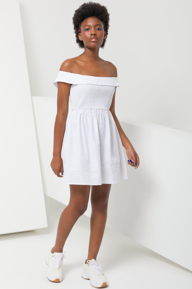 sleeveless dressSailor Dress White