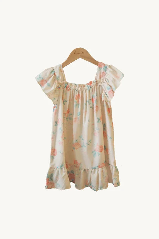 Mega Deal Ruffle Floral Dress