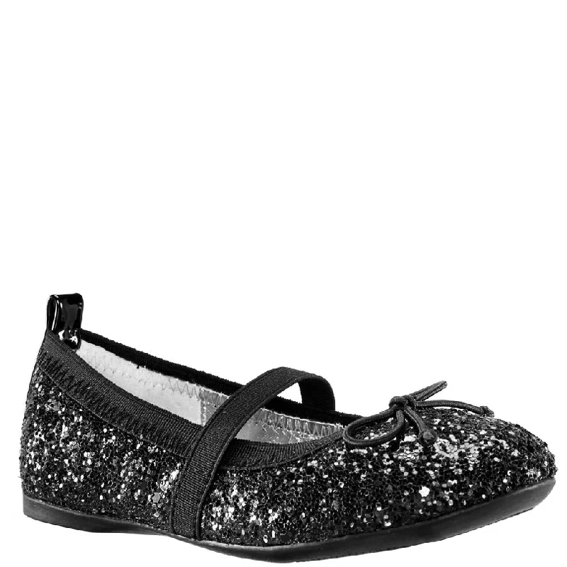 Special Price velvet dressNina Kids Esther Glitter Flat