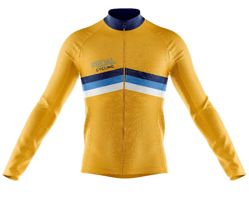 Stock Clearance eco-friendly fitness hoodiePedal Cycling V2 Long Sleeve Cycling Jersey