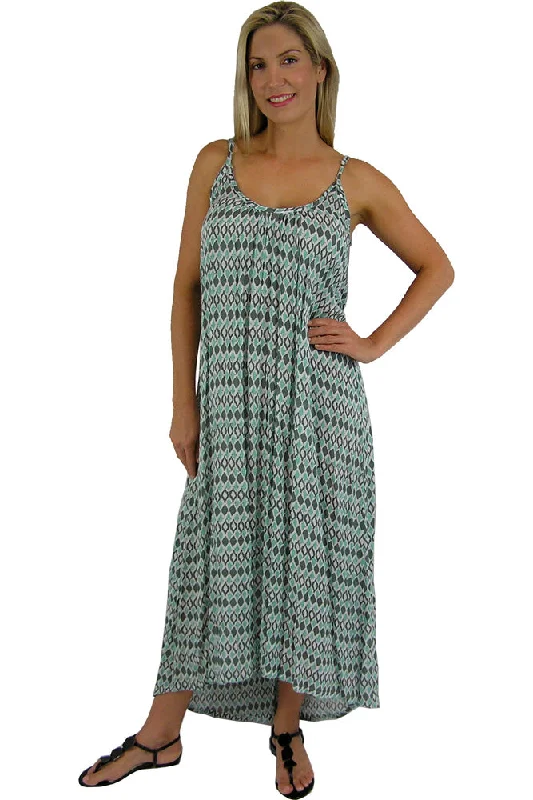 Exclusive Deal Boho Dress "Diamond" print