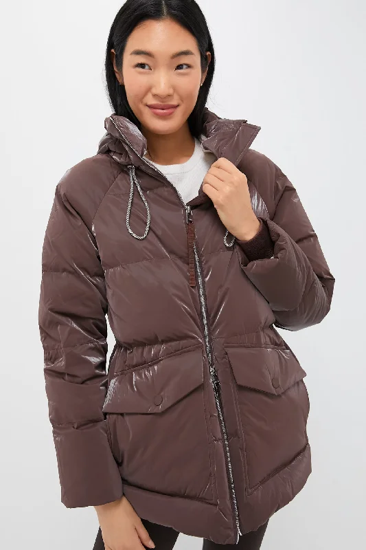 padded puffer coatFrench Roast Fullerton Down Jacket